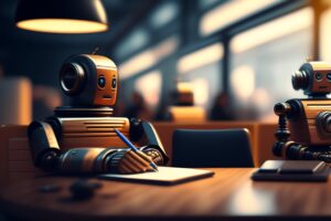 robot Professional-Translation-and-Copywriting-Services